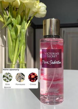 Парфумовані спреї для тіла pure seduction солодкий