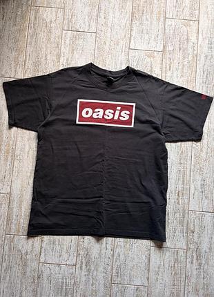 Футболка levi's x oasis band tee box logo / мерч оригінал розмір l