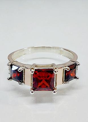 Срібна каблучка з золотом