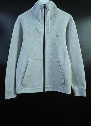 Чоловіча зіпка (худі/олімпійка) оригінал lacoste motion ergonomic cotton blend full zip sweatshirt s/m