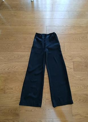 Брюки -паллаццо h&amp;m атласные