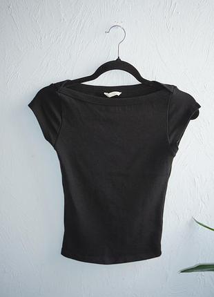 Женская приталенная футболка zara