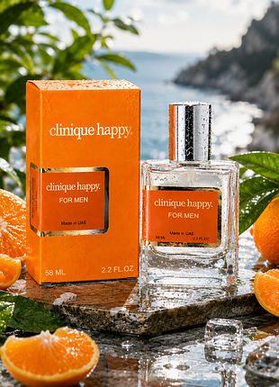 Happy for men🍊🧡 свіжий цитрусовий чоловічий аромат