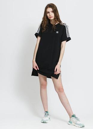 Трикотажная футболка-платье от adidas