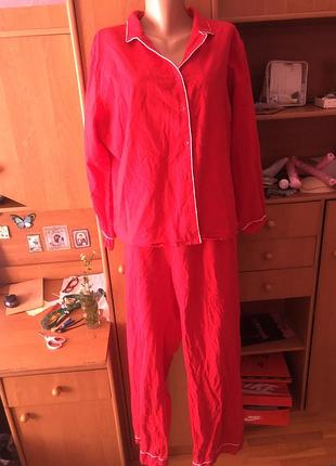 Пижама, комплект, размер xl. 100% коттон, boohoo.