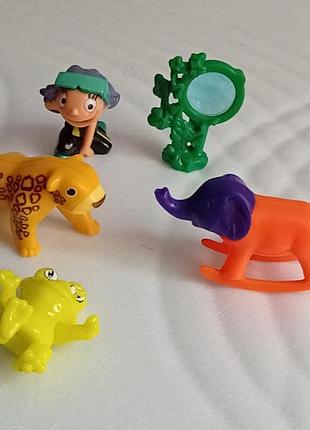 Набор коллекционных фигурок из шоколадных яиц kinder surprise
