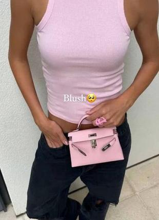 Майка рожева з вареним єфектом zara  s з бавовни