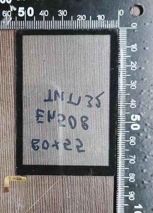 Сенсорне скло китай 080x055 p/n: eh.508