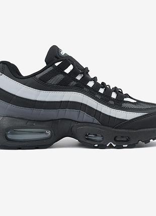 Мужские черные кроссовки nike air max 95 black grey х эйр макс 44