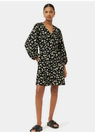Платье jigsaw aster floral midi dress