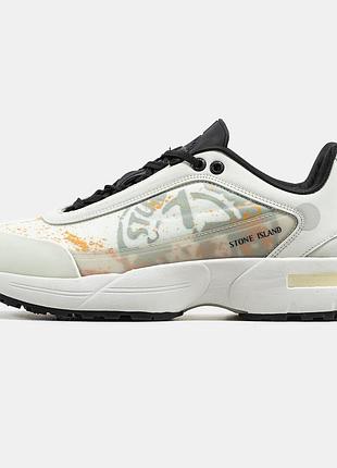 Чоловічі кросівки stone island grime white 40-41-42-43-45