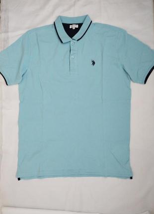 Оригинальное брендовое мужское поло футболка u.s. polo assn размер xl
