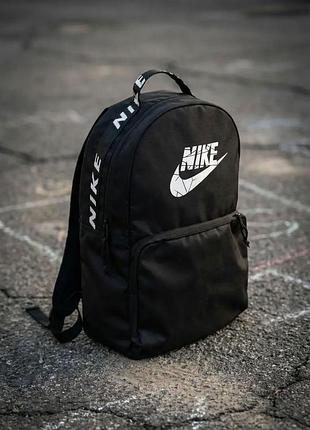 Рюкзак чорний чоловічий nike, рюкзак повсякденний міський найк