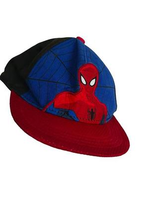 Кепка spiderman ultimate людина павук дитяча для дорослих бейсболка спайдермен бейс червоний марвел marvel комікси косплей супер герой шапка бейсик