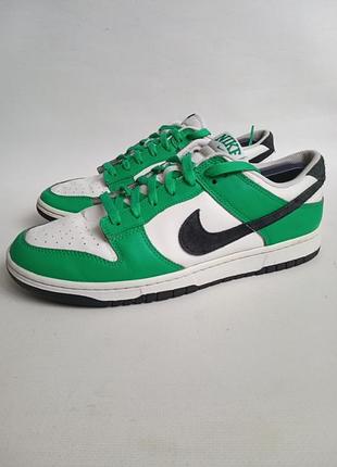 Шкіряні кросівки nike dunk