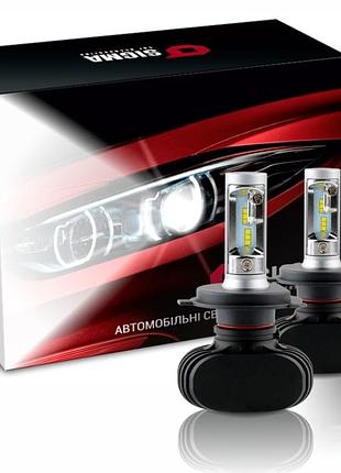 Светодиодные автолампы sigma s1 plus h4 h/l csp