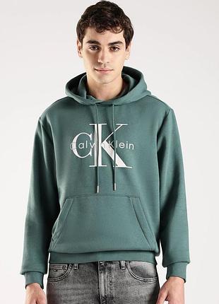 Чоловіче худі на флісі calvin klein з логотипом