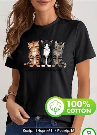 Футболка с котиком