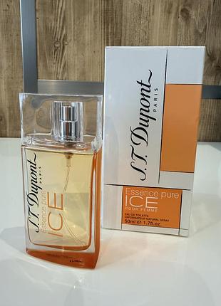 Dupont essence pure ice pour femme туалетна  вода 50 мл, оригінал
