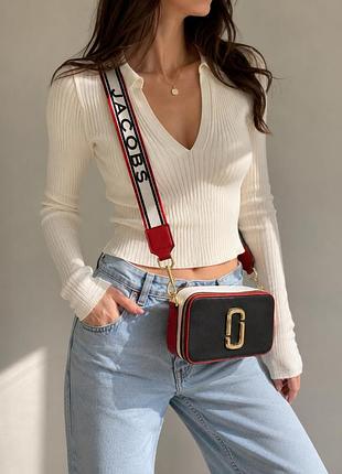 Сумка жіноча крос-боді через плече marc jacobs , марк джакобс, марк джейкобс
