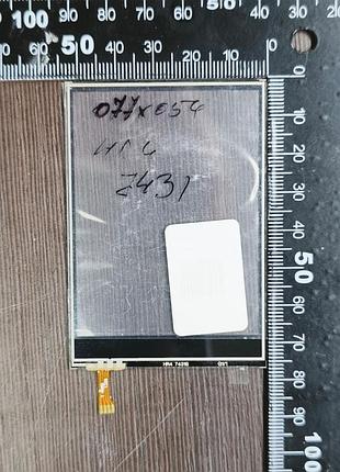Сенсорне скло китай 077x054 p/n: hr 7431b / t 4680