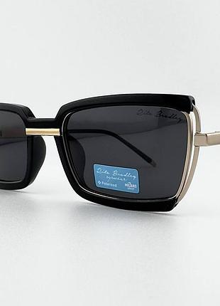 Солнцезащитные очки rita bradley rb8200 col.01p polarized / черные женские очки с поляризацией