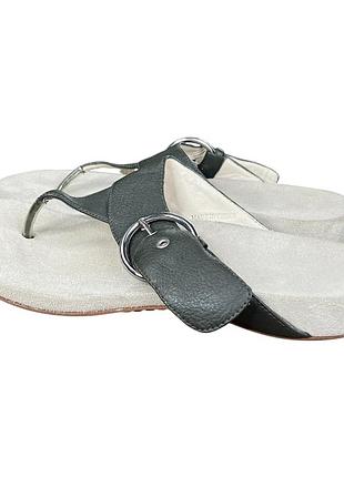 Кожаные женские ортопедические шлепанцы вьетнамки tatami by birkenstock размер 41