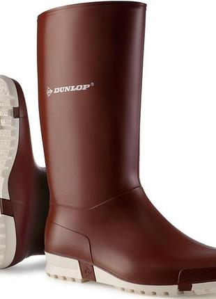 Чоботи гумові р.36 dunlop sport бордовий (арт.mj0kx01)