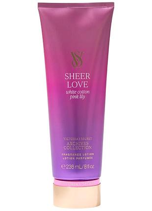 Парфумований лосьйон для тіла victoria's secret sheer love lotion 236 мл
