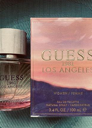 Женская туалетная вода guess 1981 los angeles(оригинал)