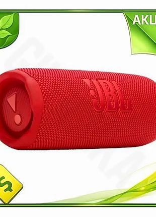 Ve портативна колонка jbl flip new version 7 червона бездротова акустика для музики з bluetooth водоне n6w_ver