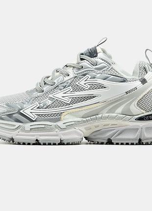 Чоловічі кросівки off-white be right back silver 40-41-42