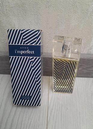 Туалетна вода чоловічі avon imperfect i'm perfect ейвон раритет