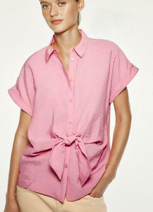 Сорочка блуза з модалу zara
