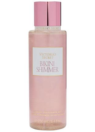 Парфюмированный спрей с шиммером victoria’s secret radiant bikini shimmer mist 250 мл