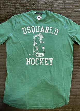 Футболка dsquared2 original, нова, xl, made in italy