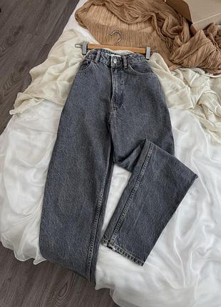 Графітові джинси zara