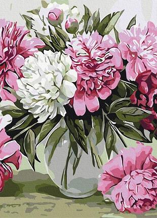 Букет домашніх піонів