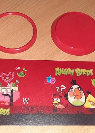 Стакан дитячий розкладний angry birds  для ручок, олівців уважно читайте умови пересилки!
