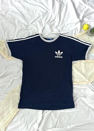 Синя футболка adidas