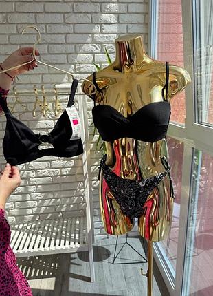 👙купальник👙  трійка 80 b s xs від h&m hunkemoller