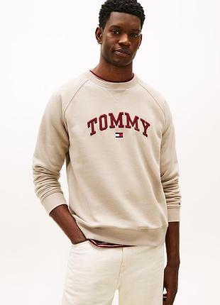Мужской свитшот tommy hilfiger на флисе