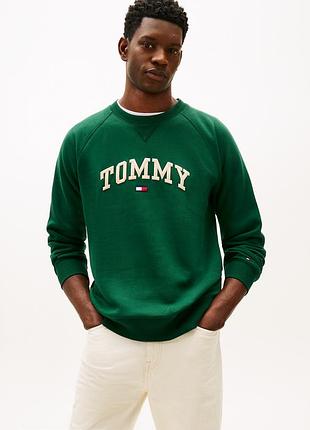 Мужской свитшот tommy hilfiger на флисе