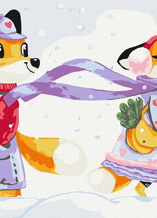Картина за номерами "руденька любов © kateryna branchukova" kbs0137 30×40 см
