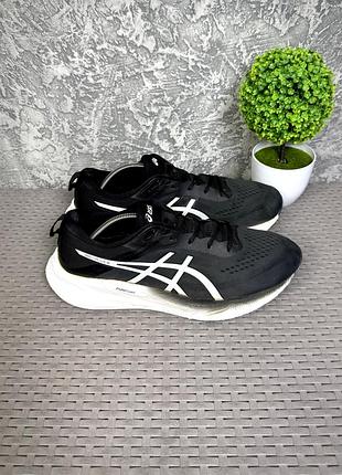 Asics gel-flux 8 кроссовки 46 размер спортивные черные