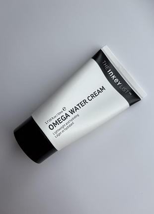 Зволожуючий крем для обличчя the inkey list omega water cream oil-free moisturizer + niacinamide