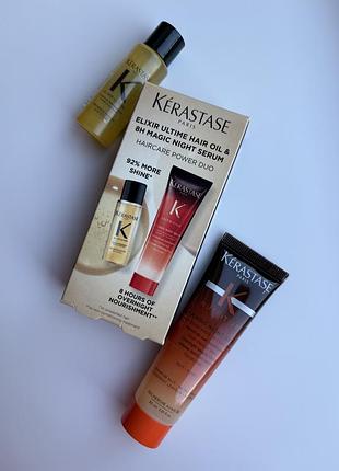 Набір засобів для волосся kérastase haircare power duo set for dull & dry hair