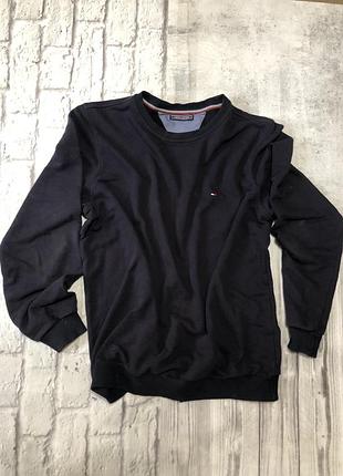 Толстовка tommy hilfiger синяя мужская размер xl