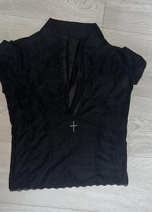 Y2k gothic топ
