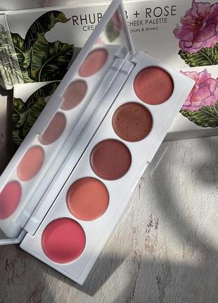 Кремова палетка для губ і щік seraphine botanicals creamy lip & cheek palette